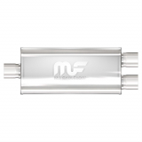 Auspufftopf - Exhaust Muffler  3 + 2 x 2,5  Magnaflow Oval